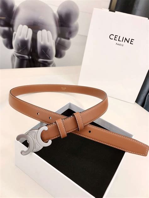 celine thin belt|Celine triomphe belt sale.